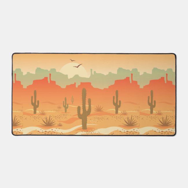 Desert Landscape Desk Mat