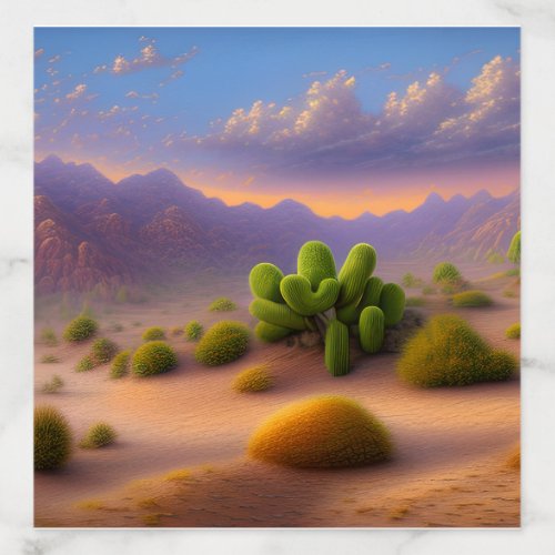 Desert Landscape Envelope Liner