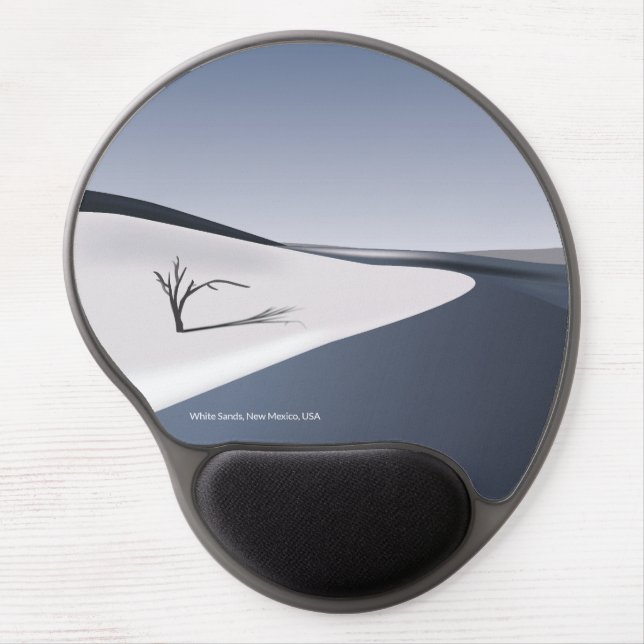 Desert Landscape Mouse Pad / Desk Mat (Front)