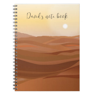 Desert Landscape Notebook