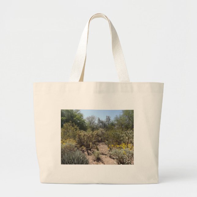 Desert Large Tote Bag (Front)