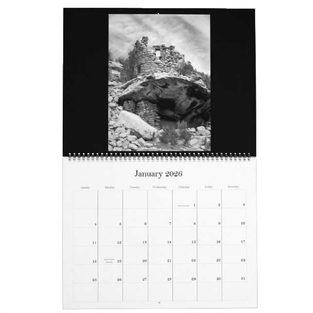 Desert Light (Calendar) Calendar (Jan 2026)