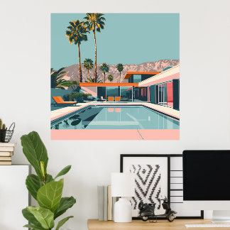 DESERT LIVING #10 POSTER