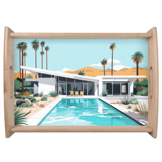 DESERT LIVING #2 SERVING TRAY (Front)
