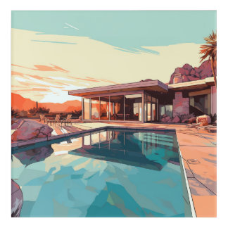 DESERT LIVING #3 ACRYLIC PRINT