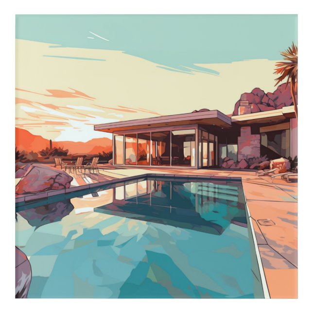 DESERT LIVING #3 ACRYLIC PRINT (Front)