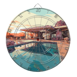 DESERT LIVING #3 DART BOARD