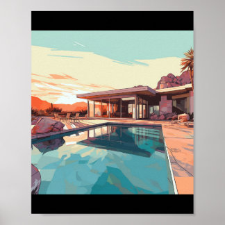 DESERT LIVING #3 POSTER