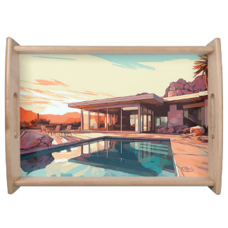 DESERT LIVING #3 SERVING TRAY