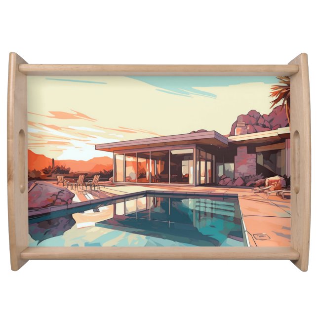 DESERT LIVING #3 SERVING TRAY (Front)