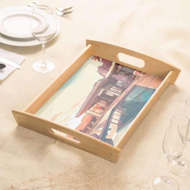 DESERT LIVING #3 SERVING TRAY (Front)