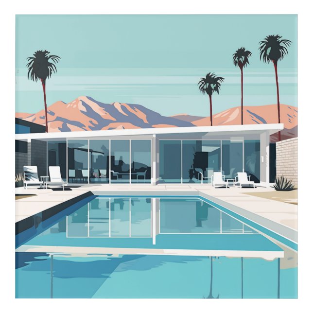 DESERT LIVING #4 ACRYLIC PRINT (Front)