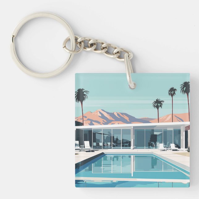 DESERT LIVING #4 KEYCHAIN (Front)