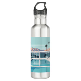 DESERT LIVING #4 STAINLESS STEEL WATER BOTTLE