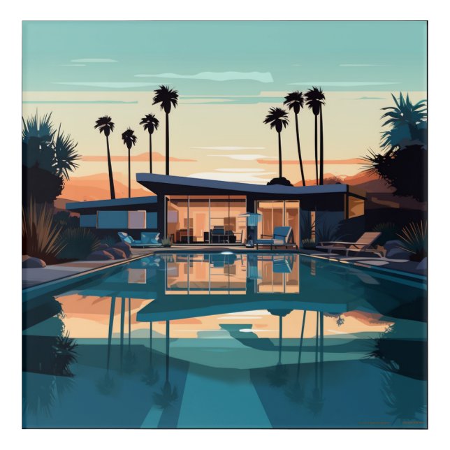 DESERT LIVING #5 ACRYLIC PRINT (Front)