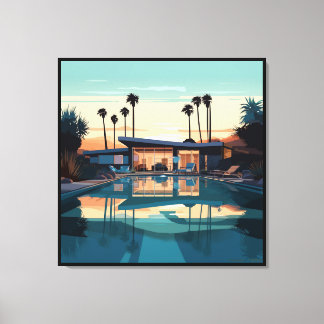 DESERT LIVING #5 CANVAS PRINT