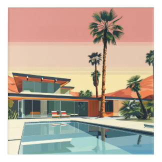 DESERT LIVING # 7 ACRYLIC PRINT