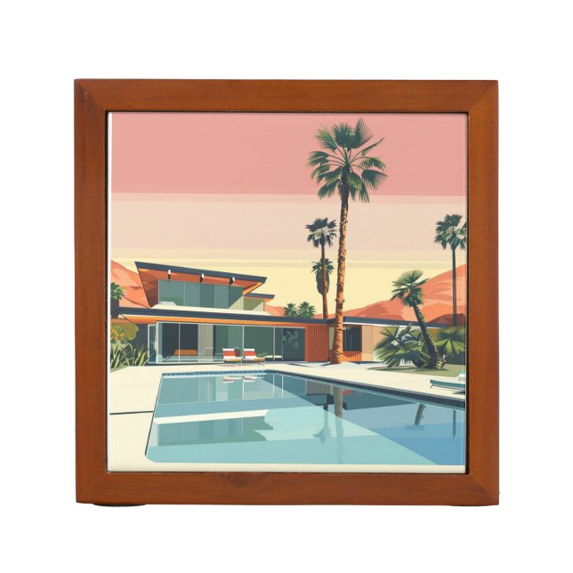 DESERT LIVING # 7 DESK ORGANIZER (Front)