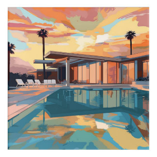 DESERT LIVING DESIGN #1 ACRYLIC PRINT