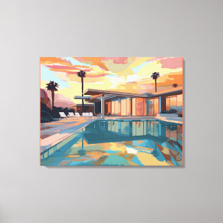 DESERT LIVING DESIGN #1 CANVAS PRINT