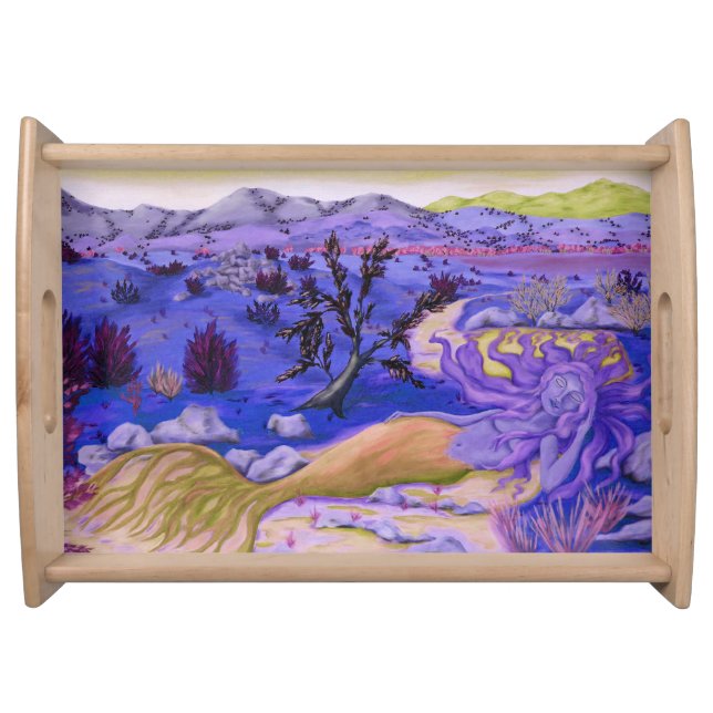Desert Mermaid Serving Tray (Front)