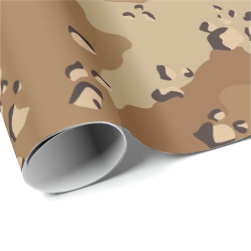 Desert Military Camouflage Pattern Wrapping Paper | Zazzle