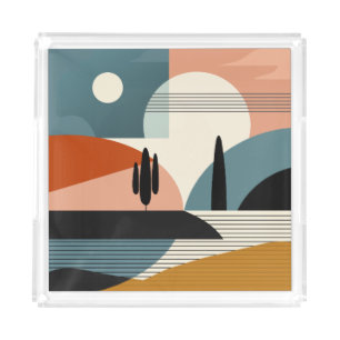 Desert Mirage Acrylic Tray
