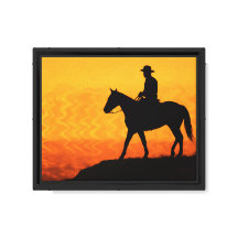 Desert Mirage Print - Surreal Heat Wave Landscape