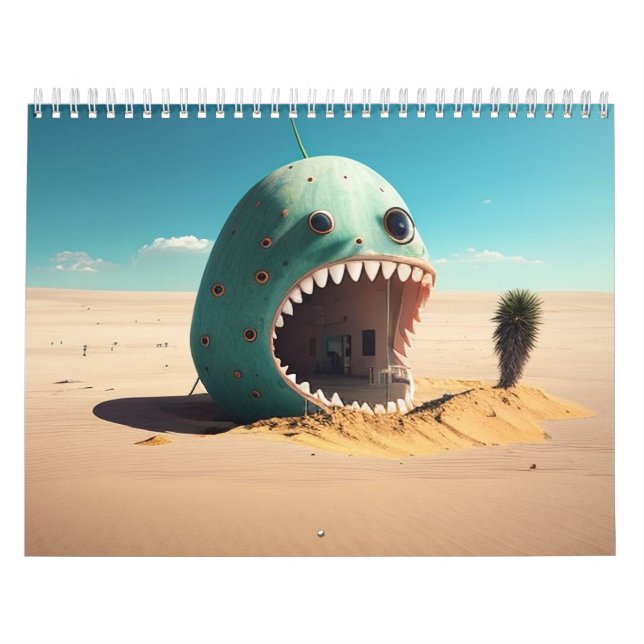 Desert monster house calendar (Cover)