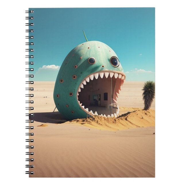 Desert monster house notebook (Front)