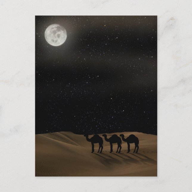 Desert Moon Postcard (Front)