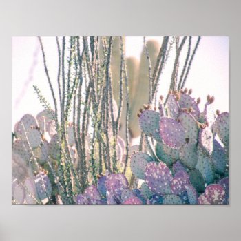 Desert Morning | Poster by GaeaPhoto at Zazzle