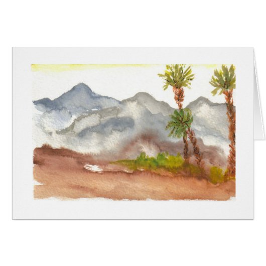 Desert Mountains Cards (Front Horizontal)