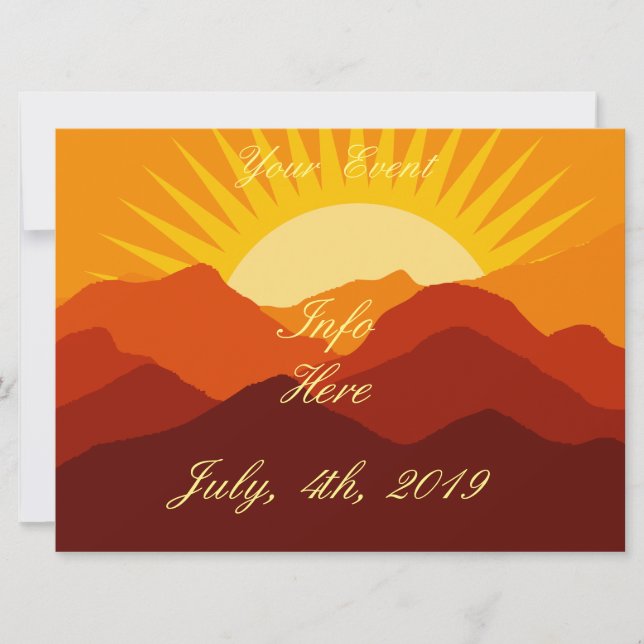 Desert Mountains Sunset Thunder_Cove (Front)