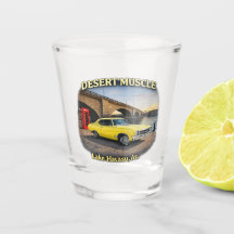 Desert Muscle Retro Car Design