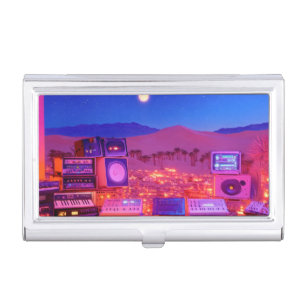 Desert Music Studio Business Card Case