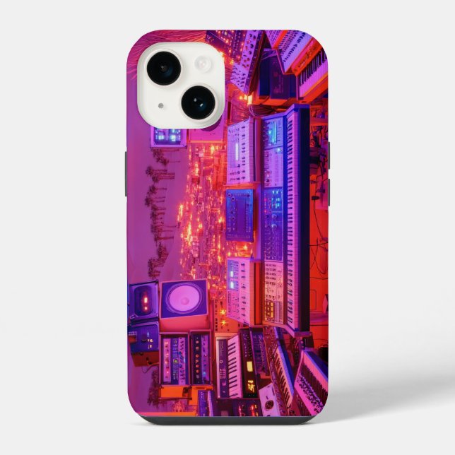 Desert Music Studio Iphone Case (Back)