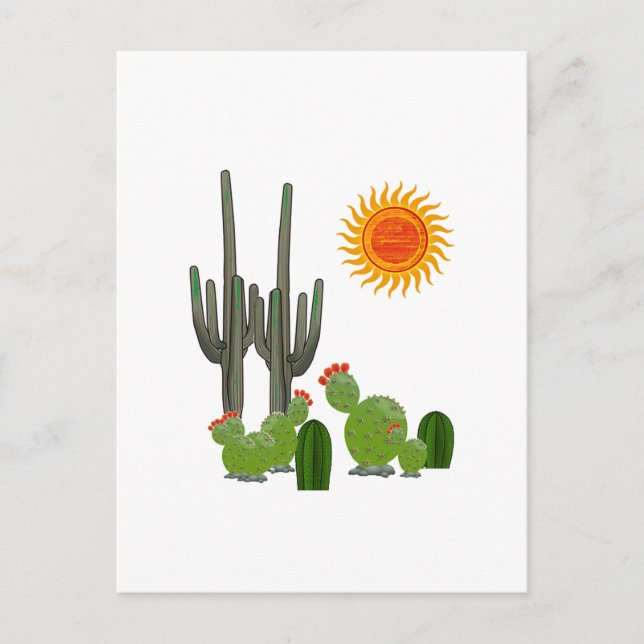 DESERT MY VIBE POSTCARD (Front)