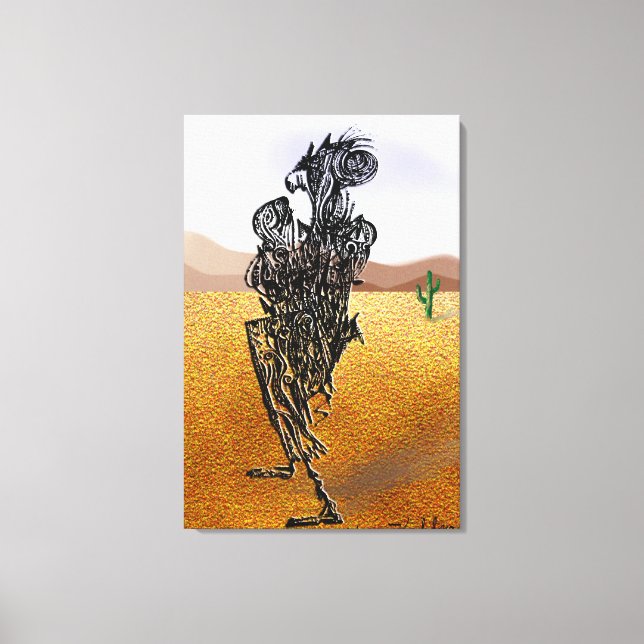 DESERT MYSTIC CANVAS PRINT (Front)