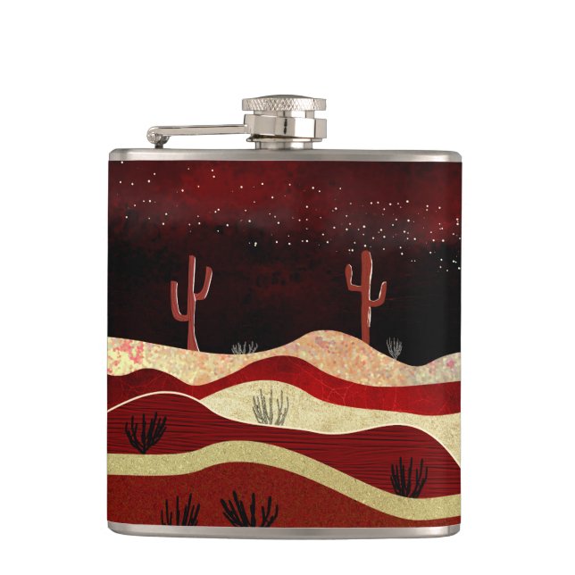 Desert Night Flask (Front)