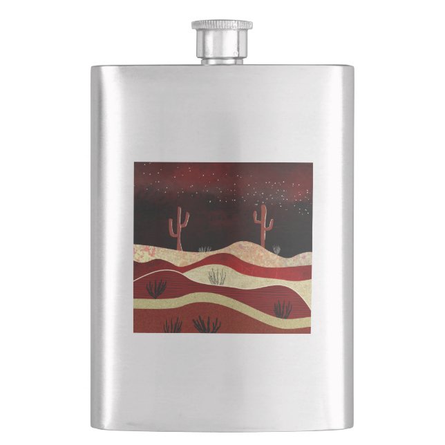 Desert Night Flask (Front)