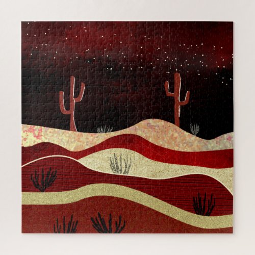 Desert Night Jigsaw Puzzle