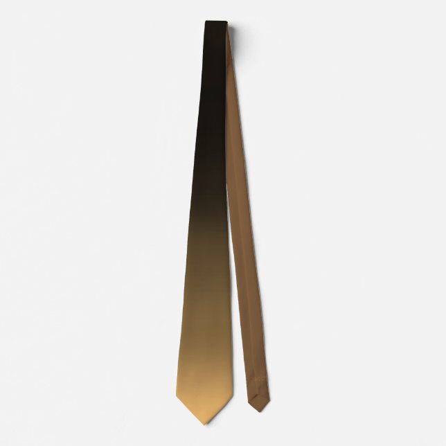 Desert Night Waves Neck Tie (Front)