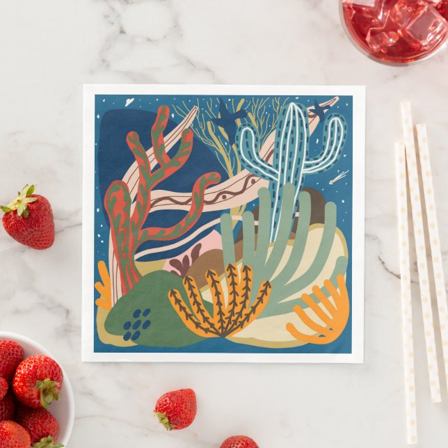 Desert Nights Paper Napkin (Insitu)