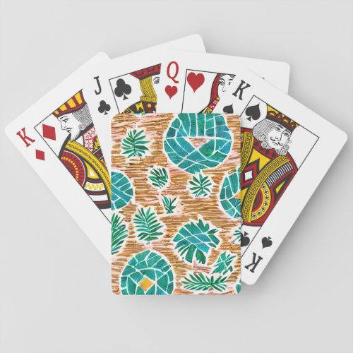 Desert Oasis Inspired Playing Cards