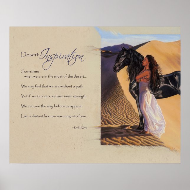 Desert of Inspiration Poster (Front)
