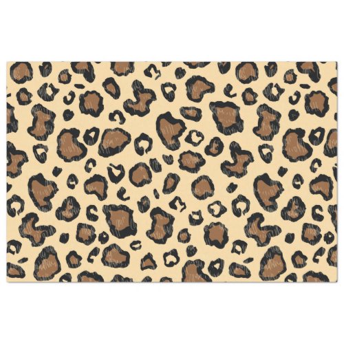 desert pattern leopard skin pattern tissue paper