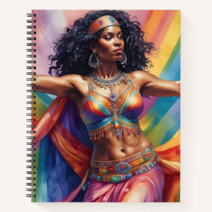 Desert Rainbow Notebook