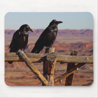 Desert Raven Mouse Pad