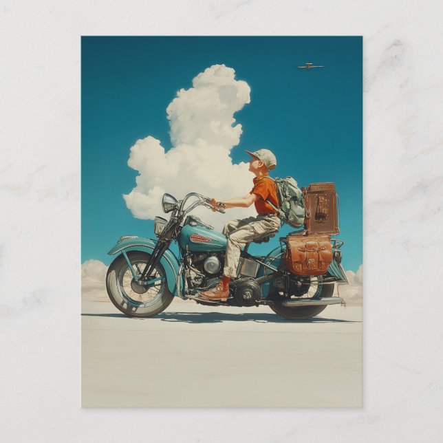 Desert Ride Adventure Escape Postcard (Front)